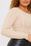 Cable Knit Bodysuit