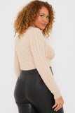 Cable Knit Bodysuit