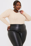 Cable Knit Bodysuit