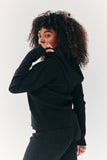 Rib Knit Zip up Co-Ord Hoodie