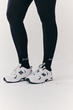 3 Pack Ribbed Crew Fits Slogan Socks