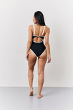 Black U Bar Swimsuit