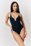Black U Bar Swimsuit