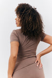Sculpting Short Sleeve Crew Neck T-Shirt