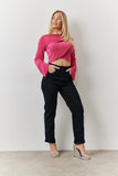 Acetate Slinky Co-Ord Wrap Crop Top	