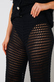 Crochet Wide Leg Co-Ord Trousers