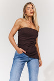 Asymmetric Bandeau Top