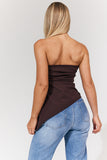 Asymmetrical Bandeau Top
