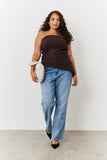 Asymmetrical Bandeau Top