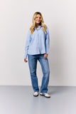 Blue Oversized Shirt
