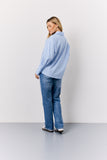 Blue Oversized Shirt