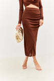 Acetate Wrap Skirt