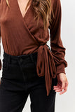 Acetate Slinky Bodysuit