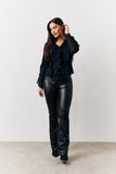 Ruffle Chiffon Blouse