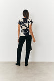 Floral Drape Shirt