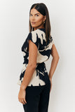 Floral Drape Shirt