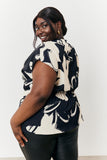Floral Drape Shirt