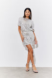 Silver Sequin T-Shirt