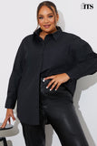 Oversized Poplin Shirt