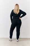 Brushed Rib Co Ord Slim Joggers