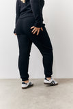 Brushed Rib Co Ord Slim Joggers