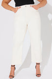 Ankle Grazer Straight Leg Jean