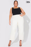 Ankle Grazer Straight Leg Jean