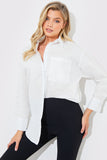 Oversized Poplin Shirt