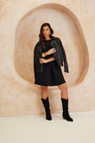 Faux Leather Biker Jacket