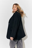 Relaxed Brushed Blazer