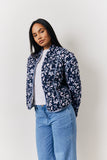 Reversible Printed Quilted Jacket