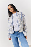 Reversible Printed Quilted Jacket