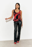 Abstract Scoop Camisole