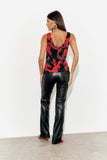 Abstract Scoop Camisole