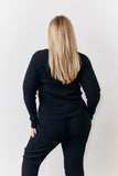Brushed Rib Co Ord Cardigan