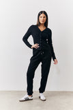 Brushed Rib Co Ord Cardigan