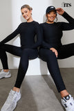 Active Sculpt Ribbed Long Sleeve Crop Top
