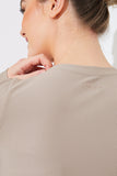 Active Sculpt Ribbed Long Sleeve Crop Top