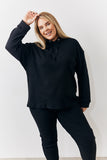 Brushed Rib Co Ord Hoodie