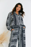Abstract Stripe Shirt
