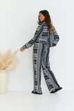 Abstract Stripe Shirt