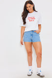 Teach Me The Offside Rule' Slogan T-Shirt