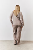 Brushed Rib v Neck Co Ord Top