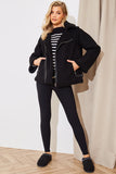 2 In 1 Aviator Coat Gilet