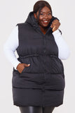 Cinched Waist Gilet