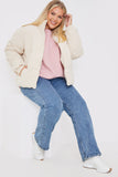 Cord Puffer Coat