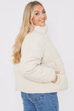 Cord Puffer Coat