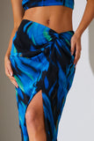 Abstract Print Co Ord Maxi Skirt