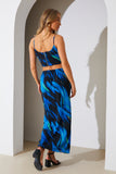 Abstract Print Co Ord Maxi Skirt