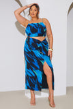 Abstract Print Co Ord Maxi Skirt